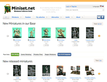 Tablet Screenshot of miniset.net